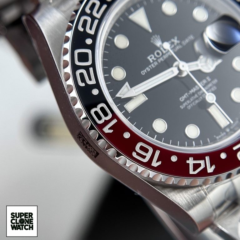 Dong Ho Rolex GMT Master II Coke Replica Cao Cap Nha May Clean 40mm 4 768x768 1