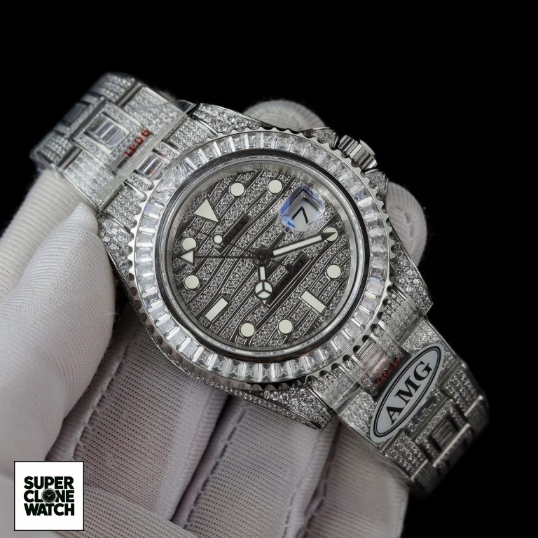 Dong Ho Rolex Nam Dinh Da GMT Master II Nha May AMG 2024 40mm 4 768x768 1