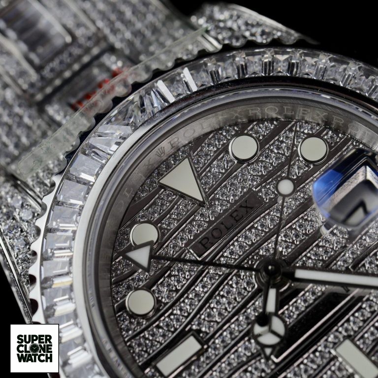 Dong Ho Rolex Nam Dinh Da GMT Master II Nha May AMG 2024 40mm 6 768x768 1