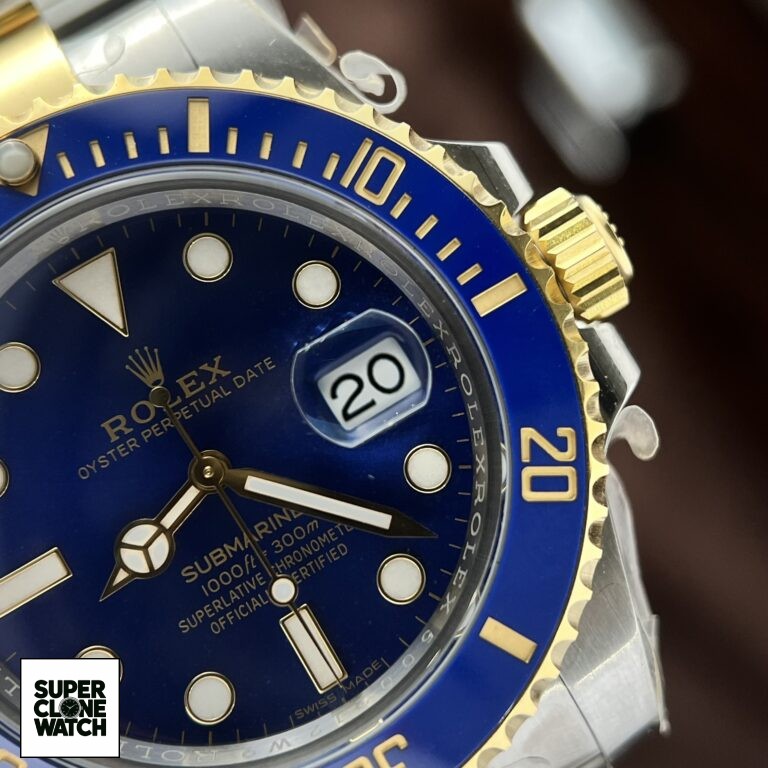 Dong Ho Rolex Submariner 126613LB Rep 11 Mat So Xanh Duong Clean 41mm 3 768x768 1