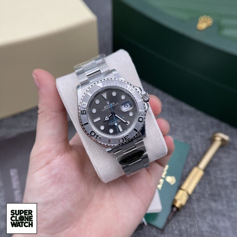 Dong Ho Rolex Yacht Master 116622 Mat So Xam Nha May Clean 40mm 5 768x768 1