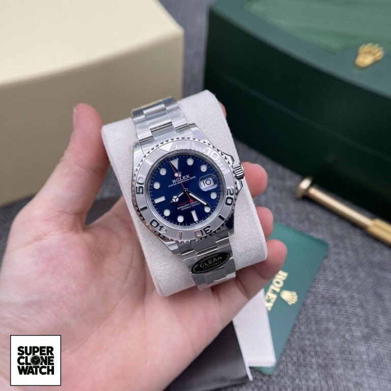 Dong Ho Rolex Yacht Master 116622 Mat So Xanh Clean Factory 40mm 3 768x768 1