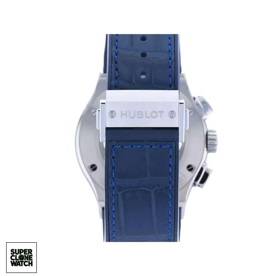 Hublot Classic Fusion Blue Chronograph Titanium 521 1
