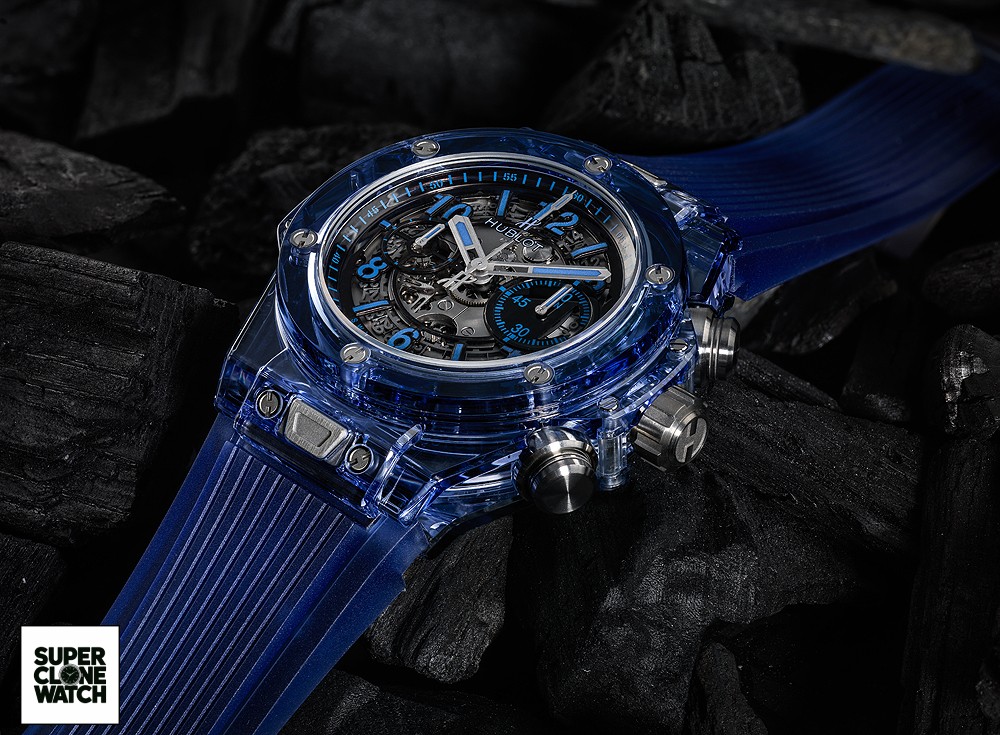 Hublot Big Bang Unico Blue Sapphire side 1000