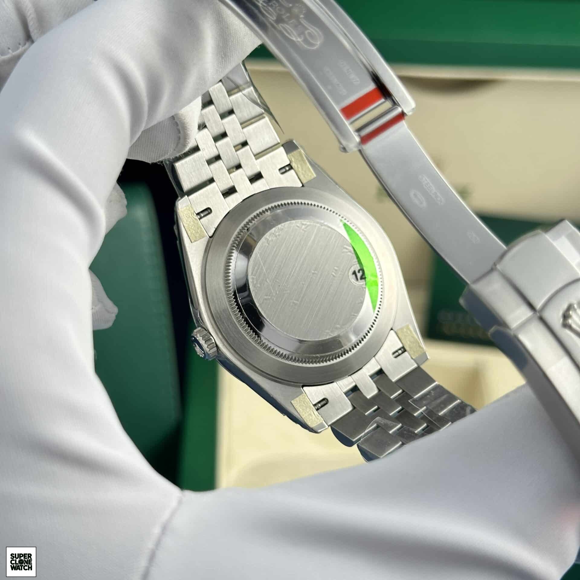 Rolex Datejust 126300 Blue Dial Smooth Bezel Jubilee 6