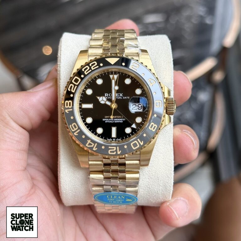 Rolex GMT Master II 126718GRNR Replica 11 Nha May Clean 40mm 1 768x768 1