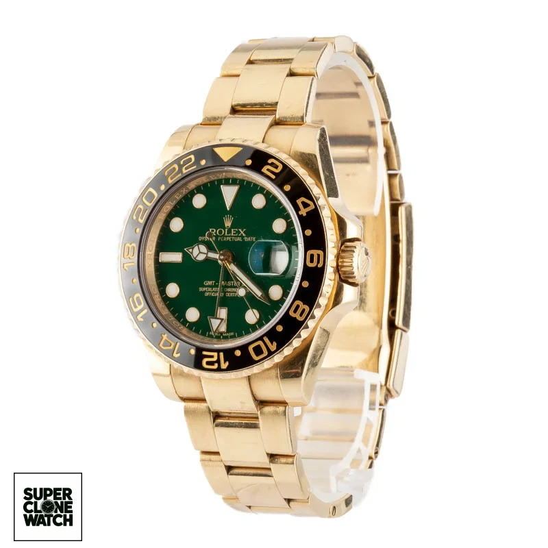 Used Rolex GMT Master II 116718 Green Dial SKU173907