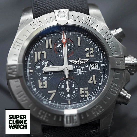breitling avenger E13383101M2W1 replica front