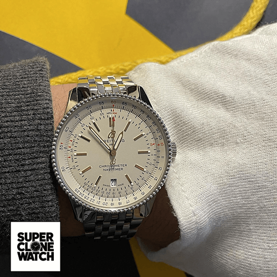 breitling navitimer A17326211G1A1 replica wrist