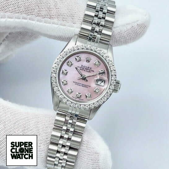 datejust pink diamond replica 2