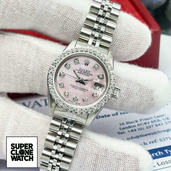 datejust pink diamond replica 3