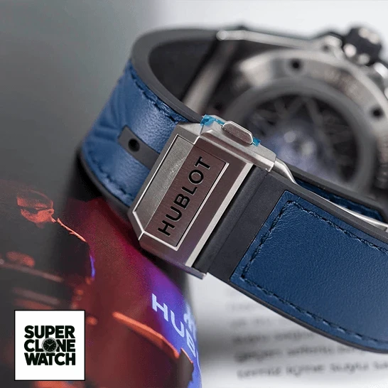 hublot big bang sang bleu titanium blue watch 415 2