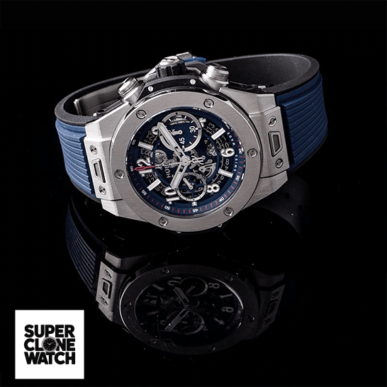 hublot big bang unico blue 411 NX 5179 RX replica side