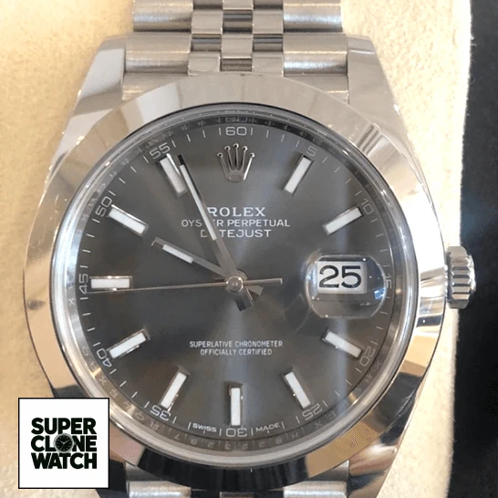 rolex datejust 126300 0008 replica front