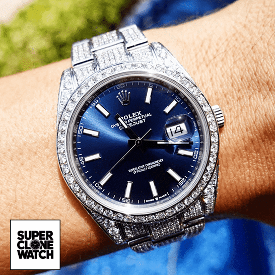 rolex datejust 126300 replica hand