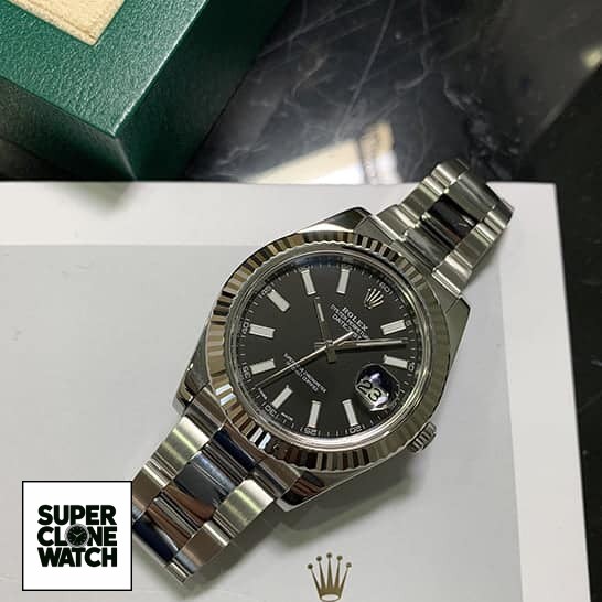 rolex datejust silver replica4