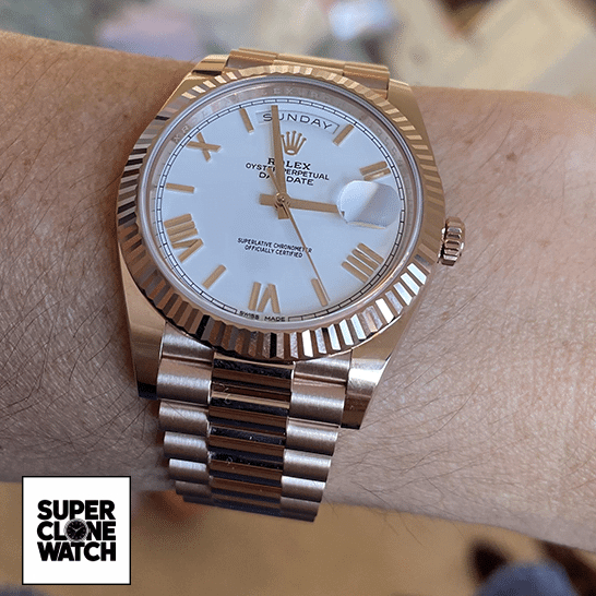 rolex day date 118235f 0024 replica romannumerals