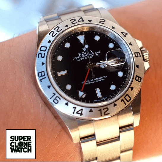 rolex explorer 16570 0004 replica hand