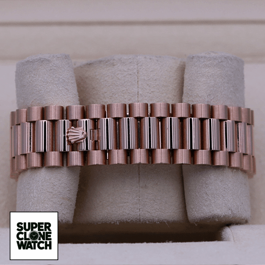 rolex day date 40 228235 kw rose gold chocolate dial brown