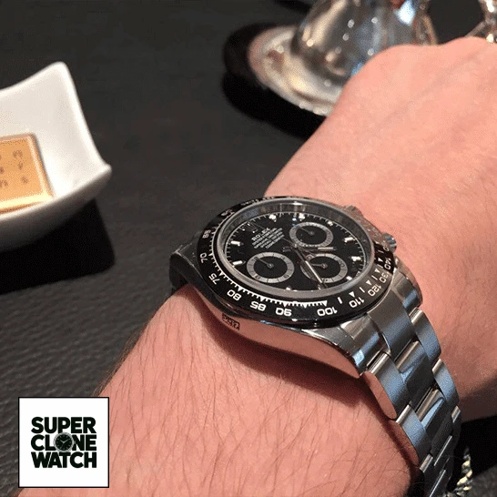 rolex daytona 116500LN stainless steel black dial oyster