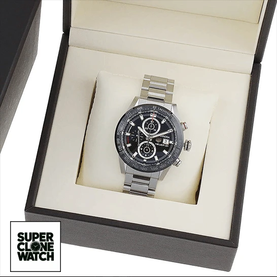 tAG heuer carrera caliber heuer 01 automatic chronograph cAR201Z