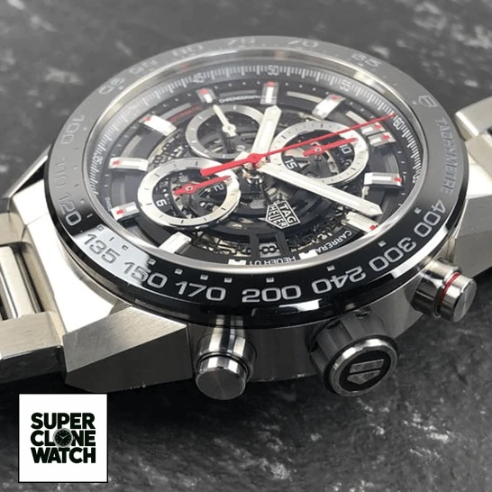 tag heuer carrera calibre heuer 01 automatic chronograph CAR2A1W dial