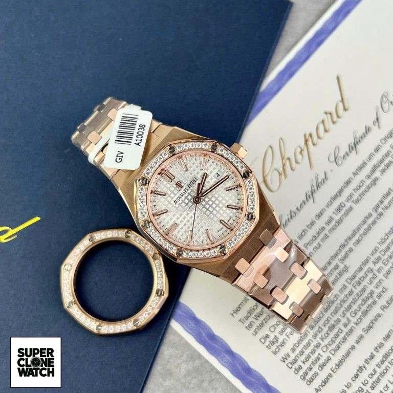 Dong Ho Audemars Piguet Royal Oak Che Tac Vanh Dinh Moissanite Hong Kong 34mm 2 768x768 1