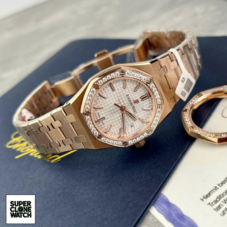 Dong Ho Audemars Piguet Royal Oak Che Tac Vanh Dinh Moissanite Hong Kong 34mm 3 768x768 1