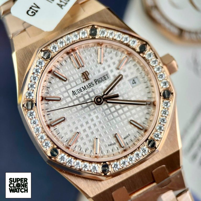 Dong Ho Audemars Piguet Royal Oak Che Tac Vanh Dinh Moissanite Hong Kong 34mm 5 768x768 1