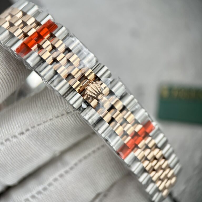 Dong Ho Rolex DateJust Nu Mat Hoa La Dinh Da Replica 31mm 6 768x768 1