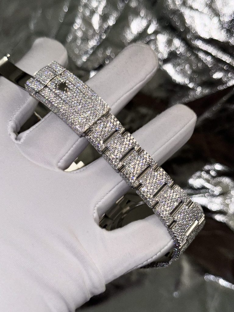 Dong Ho Rolex DateJust Supreme Dinh Full Kim Cuong Moissanite Mat Do 41mm 6 768x1024 1