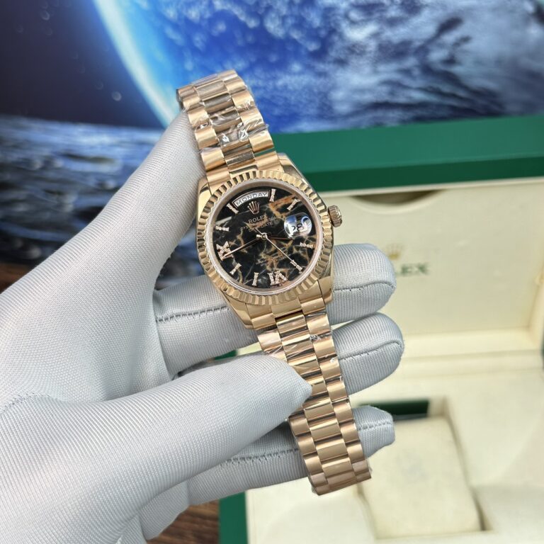 Dong Ho Rolex Day Date Fake Cao Cap Mat Thach Anh Nha May BP 40mm 4 768x768 1