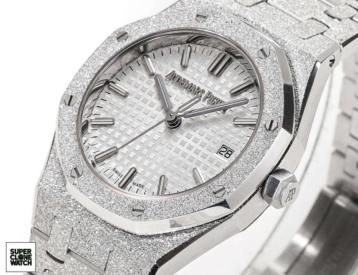 Royal Oak Frosted Gold Selfwinding White Dial 3