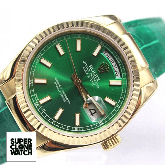rolex day date118138 0003 replica green