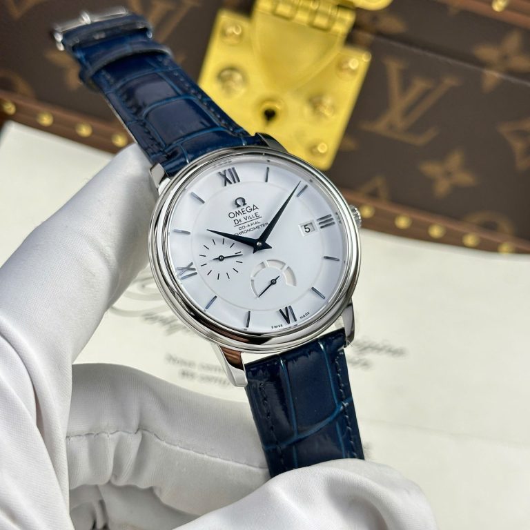 Dong Ho Omega Replica 11 De Ville Prestige Power Reserve Mat Trang Day Da 39 3 768x768 1