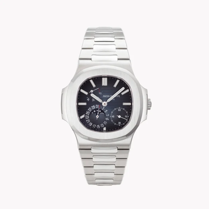 PATEK PHILIPPE MOON PHASE SS BLUE 10 18