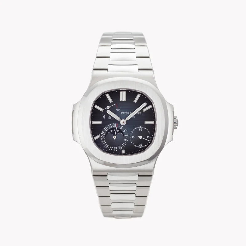 PATEK PHILIPPE MOON PHASE SS BLUE 10 18