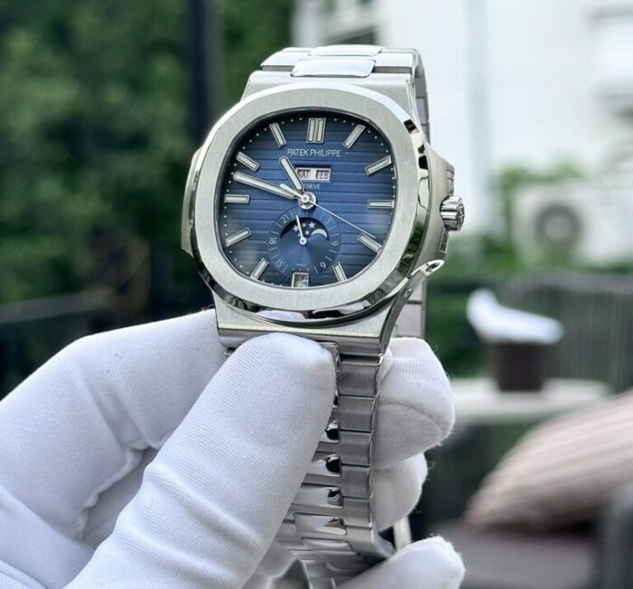 Patek Philippe Nautilus 5726 Replica 11 PPF Mat Xanh 40 8 768x714 1