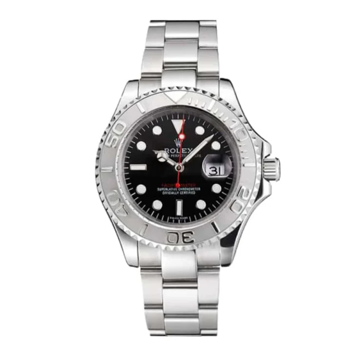 Rolex Yacht Master 116622 Stainless Steel Dark Rhodium Dial Replica