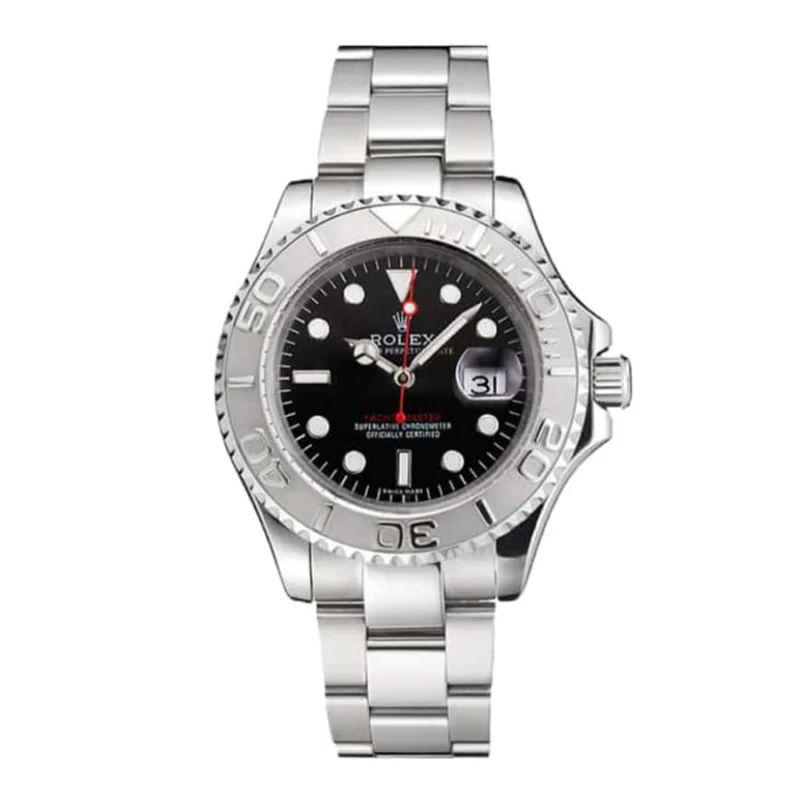 Rolex Yacht Master 116622 Stainless Steel Dark Rhodium Dial Replica