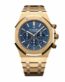 audemars piguet gold royal oak blue replica 2 1