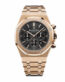 audemars piguet rose gold royal chronograph black dial 26320or oo 1220or 01 replica 1