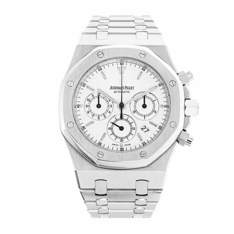audemars piguet royal oak chronograph white replica 1 1