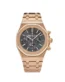 audemars piguet royal oak rose gold black dial 1