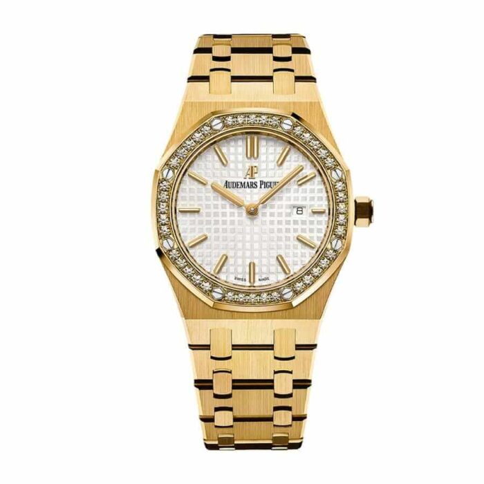 audemars piguet royal oak selfwinding yellow gold 67651ba zz 1261ba 01 replica