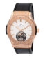 hublot classic fusion tourbillon 45mm dial white mens luxury watch 505ox2610lr 505ox2610lr