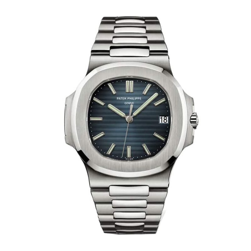 patek philippe nautilus steel 5711 lue dial replica 2