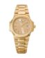 patek philippe nautilus vintage 3800 1 yellow gold sigma dial replica 1