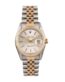 rolex datejust two tone silver 16233 1 1