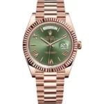 Rolex Daydate Rose Gold Roman Dial 1